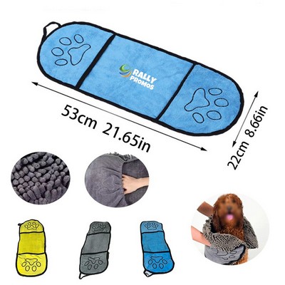 Microfiber Pet Cleaning Towel For Dry