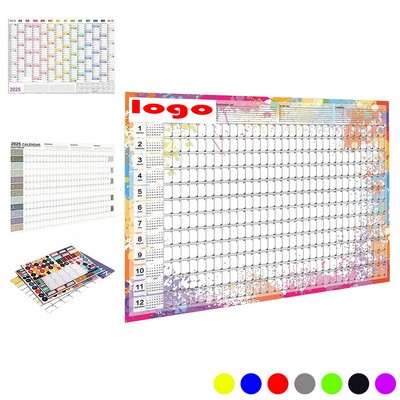 Custom Yearly Memo Wall Calendar