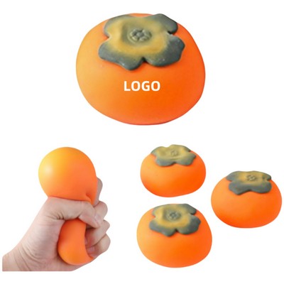 TPR Persimmon Stress Reliever Ball
