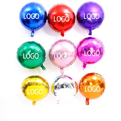 Foil Mylar Helium Balloon 18"