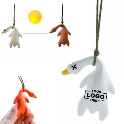 Color-Changing Roast Duck Keychain.