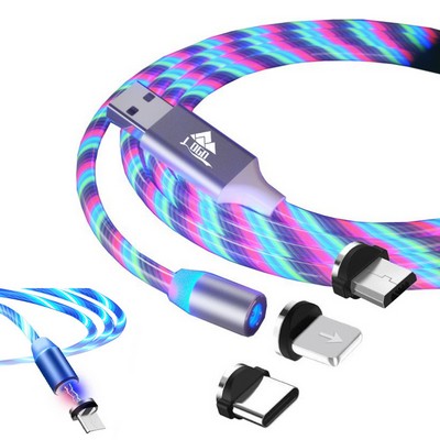 Flowing Magnetic USB Cable