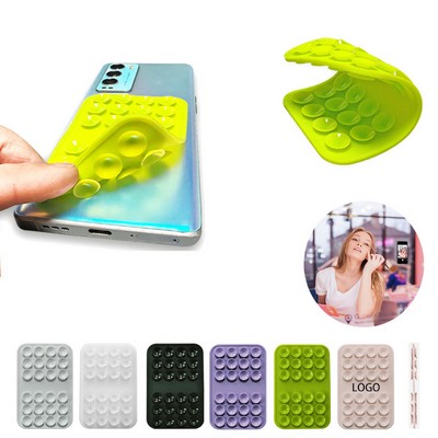 Multi-purpose Double-sided Silicone Phone Suction Cup
