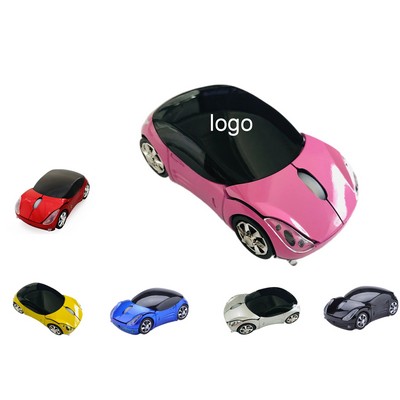 Wireless Sports Car Mouse