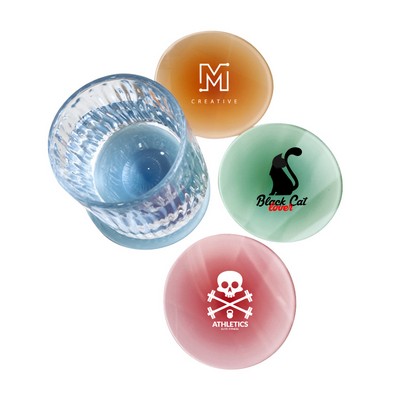 Colorful Ombre Acrylic Coaster For Drink