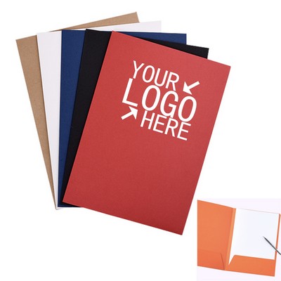 A4 Paper Pockets File Folder