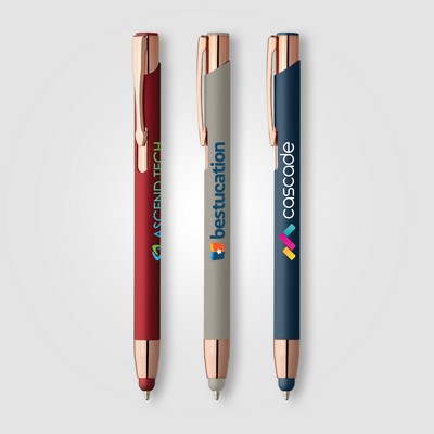 Crosby Softy Rose Gold w/ Stylus - Full-Color Inkjet