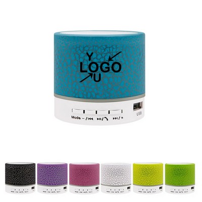 Compact LED Bluetooth Speaker