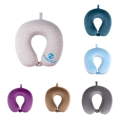 Household Travel Soft Memory Foam U Shaped Neck Pillow