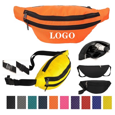 Adjustable Waist Pack with Multiple Pockets