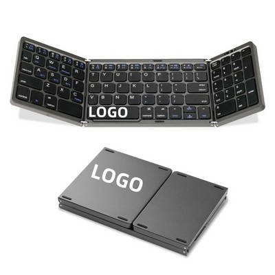 Rechargeable Portable Foldable Wireless Keyboard for Laptop with Numeric Keypad
