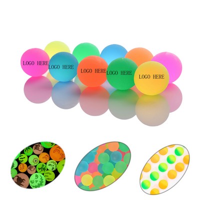 Luminous Bouncy Balls