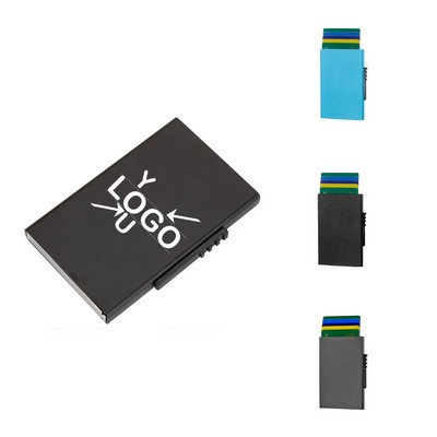 Aluminum RFID Shielding Card Case