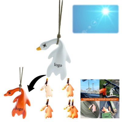 Color-Changing Roast Duck Car Pendant