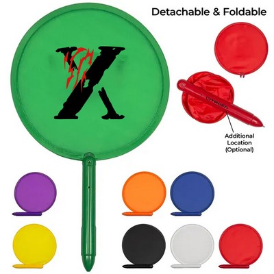 Recycled 3-in-1 Hand Fan Pen