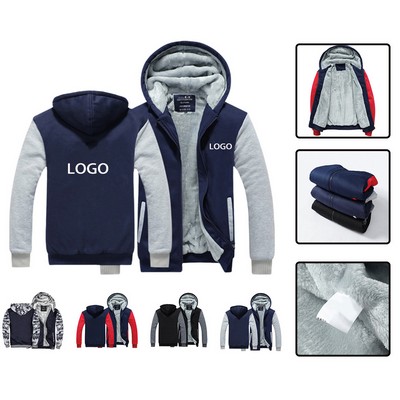 Premium Sherpa-Lined Winter Hoodie