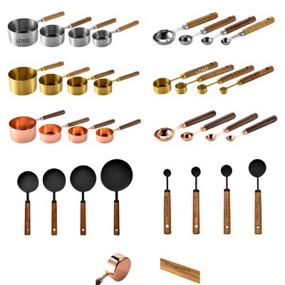 4 Pcs Stainless Steel Measuring Spoon Set