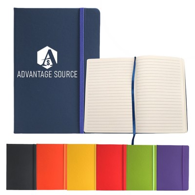 Classic PU Leather 5.5"W x 8.5"H Journal Book