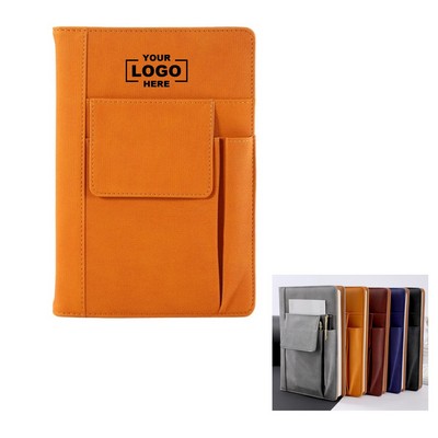 Refillable Lined Leather Journal Notebook