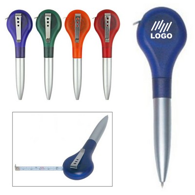 2-In-1 Tape Measure Ballpoint Pen