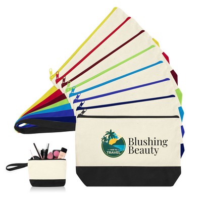 Two-Tone Cosmetic Case