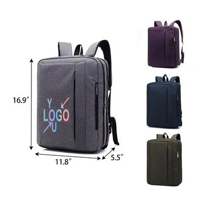Versatile Laptop Backpack Tote