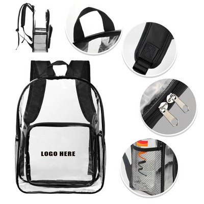 Sturdy Transparent School Backpack