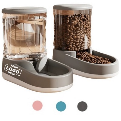 Automatic Pet Feeder and Water Dispenser