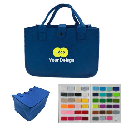 MOQ 10 pcs Felt Grocery Bag