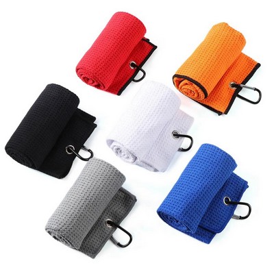 Microfiber Golf Towel with Clip