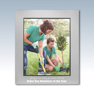 Gray Anodized Aluminum Photo Frame (8"x 10")