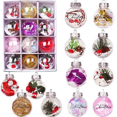 Transparent Decorative Christmas Balls