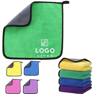 Microfiber Hanging Square Towel