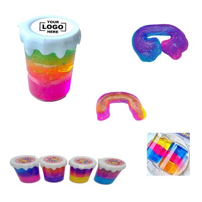 Tri-Color Slime Sensory Cup Toy