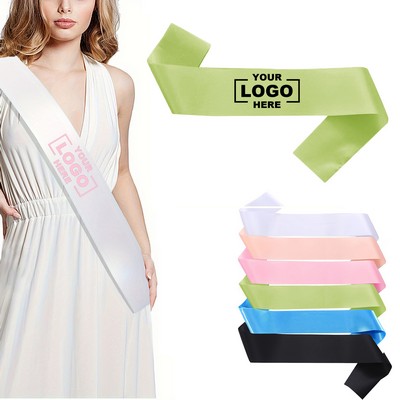 Elegant Party & Wedding Shoulder Ribbon