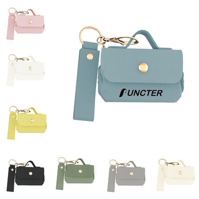PU Mini Bag Keychain