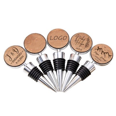 Wooden Cone Style Wine Bottle Stopper