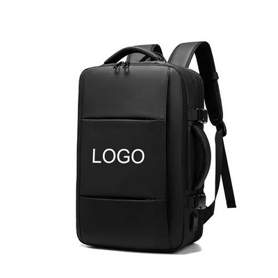 17" Men Business Casual Fashion Computer Backpack