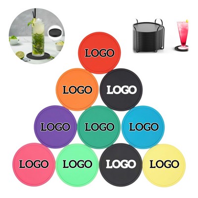 Colorful Silicone Drink Coasters