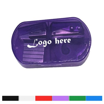 Desk Accessory Set Hole Punch Stapler And Tape Dispenser