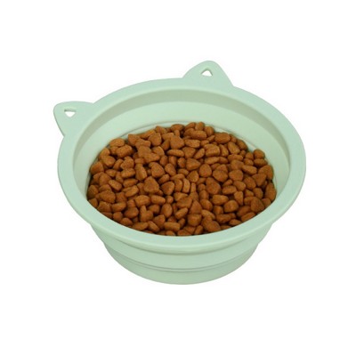 Foldable And Portable Silicone Dog Bowl Cup-450ml