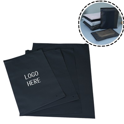 EVA Black Matte Self-Sealing Bag