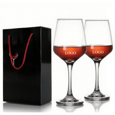 Lead-Free Crystal Red Wine Glasses