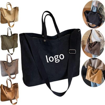 Vintage Tote Crossbody Bag