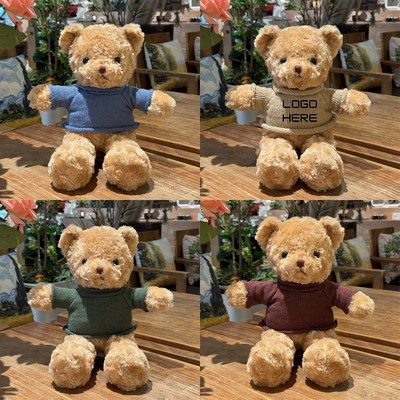 Sweater Plush Teddy Bear