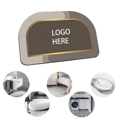 Rubber Rugs Non Slip Water Absorption Door Mats Bathroom Floor Mat