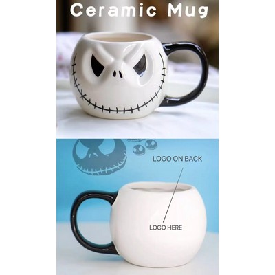 Halloween Jack Skull Mug 400ml