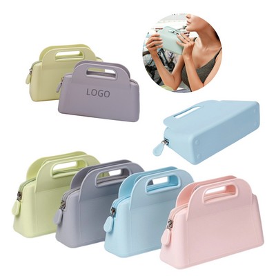 Portable Silicone Makeup Bag