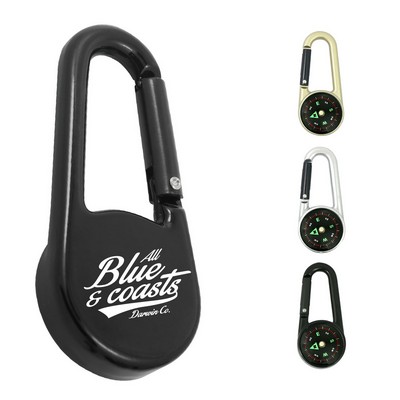 Mini Compass with Carabiner Clip