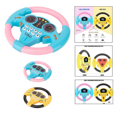 Kids Simulation Car Steering Wheel